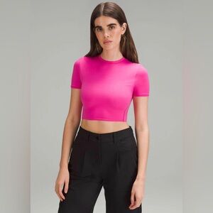 lululemon athletica Pink Short Sleeve Tee